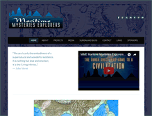 Tablet Screenshot of maritimemysteries.org
